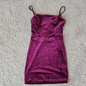 Urban Outfitters Velvet Mini Dress